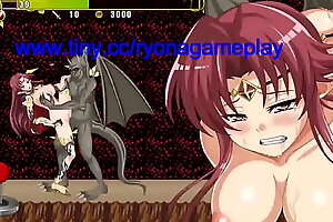 Cute elf girl hentai having sexual relations involving monsters men in Elven blade extreme gameplay hentai ryona