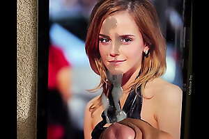 Cum Tribute Emma Watson with chunky tax
