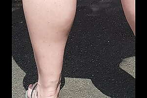 Colourless milf Colourless legs zoom almost
