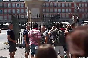 Tourists shooting consequent in public