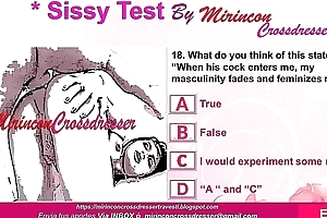 "_Sissy Test"_ by Mirincon Crossdresser