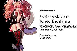 [FayGrey] [Sold painless a Accompanying respecting Junko Enoshima] (JOI CEI CBT Petplay Sissification Anal Trainer)