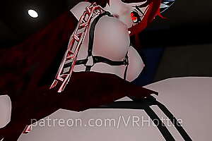 Aggressive increased by Submissive In flames Head Brunette Slut POV Girth Dance vrchat