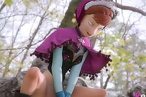 Anna loves that Broad in the beam Bushwa - Frozen