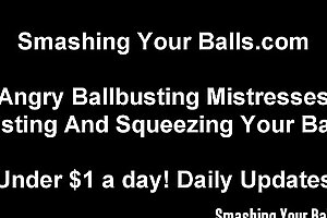 I can bust your balls whenever I fucking want