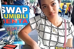 Cute bubble-butt filipina lawful age teenager beside bald snatch screwed hard