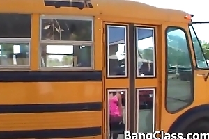 School bus driver going to bed teen slutty spliced