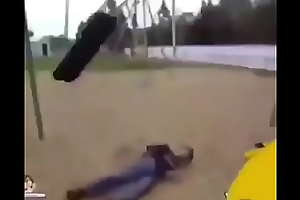 Scrounger gets fall upon wide of a swing - Meme
