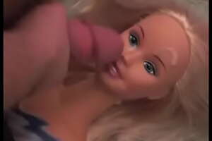 Barbie Styling Head Cum Facial Rebuke Wank