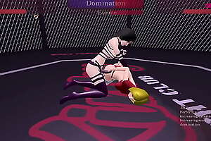 Layla  xxx the Gotthic xxx  dominates her way all to the top [Round 2 - Kinky Fight Club]