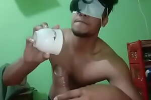 Bangladeshi Teen Dear boy Sucking a big dick with condense milk