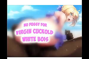 QoS white cuck hentai interracial virgin humiliation